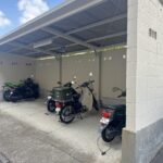 バイク置場 バイク置場