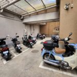 バイク置場