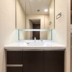 洗面台※家具・家電など撤去後のイメージになります。