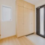 玄関収納：※家具・家電など撤去後のイメージになります。