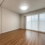 リビング　家具・家電を撤去後のイメージです。