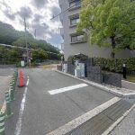 駐車場入口 駐車場入口