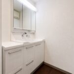 洗面化粧台 家具・家電を撤去後のイメージです。 洗面化粧台 家具・家電を撤去後のイメージです。