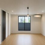 リビング　家具・家電を撤去後のイメージです。