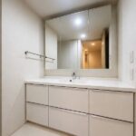 洗面※家具・家電など撤去後のイメージになります。