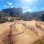 マンション前の公園